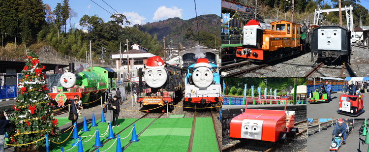 Day Out With Thomas クリスマス特別運転18 大井川鐵道 公式